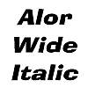 Thumbnail AlorWide Italic