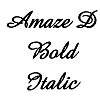 Thumbnail AmazeD BoldItalic