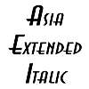 Thumbnail AsiaExtended Italic