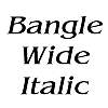 Thumbnail BangleWide Italic