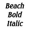 Thumbnail Beach BoldItalic