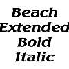 Thumbnail BeachExtended BoldItalic