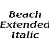 Thumbnail BeachExtended Italic