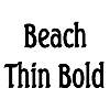 Thumbnail BeachThin Bold