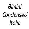 Thumbnail BiminiCondensed Italic