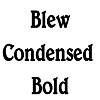 Thumbnail BlewCondensed  Bold