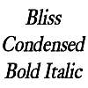 Thumbnail BlissCondensed BoldItalic
