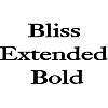 Thumbnail BlissExtended  Bold
