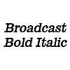 Thumbnail Broadcast BoldItalic