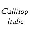 Thumbnail Calli109  Italic