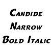 Thumbnail CandideNarrow BoldItalic