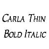 Thumbnail CarlaThin   BoldItalic