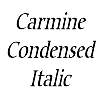 Thumbnail CarmineCondensed Italic