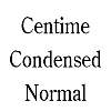 Thumbnail CentimeCondensed Normal