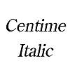 Thumbnail Centime Italic