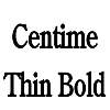 Thumbnail CentimeThin Bold