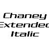 Thumbnail ChaneyExtended Italic