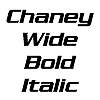 Thumbnail ChaneyWide BoldItalic