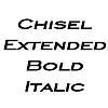Thumbnail ChiselExtended BoldItalic Thumbnail ChiselExtended BoldItalic