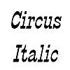 Thumbnail Circus Italic
