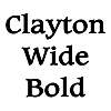 Thumbnail ClaytonWide Bold