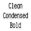 Thumbnail CleanCondensed Bold