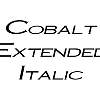 Thumbnail CobaltExtended Italic