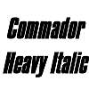Thumbnail CommadorHeavy Italic