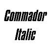 Thumbnail Commador Italic