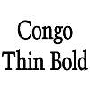 Thumbnail CongoThin Bold
