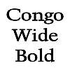 Thumbnail CongoWide Bold