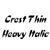 Thumbnail CrestThinHeavy Italic Thumbnail CrestThinHeavy Italic