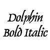 Thumbnail Dolphin BoldItalic Thumbnail Dolphin BoldItalic