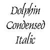 Thumbnail DolphinCondensed Italic Thumbnail DolphinCondensed Italic