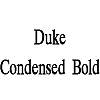 Thumbnail DukeCondensed  Bold