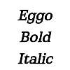 Thumbnail Eggo BoldItalic