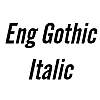 Thumbnail EngGothic  Italic