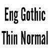 Thumbnail EngGothicThin Normal