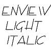Thumbnail EnviewLight Italic Thumbnail EnviewLight Italic
