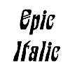 Thumbnail Epic Italic Thumbnail Epic Italic