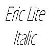 Thumbnail EricLite Italic