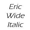 Thumbnail EricWide Italic