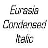 Thumbnail EurasiaCondensed Italic