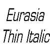 Thumbnail EurasiaThin Italic