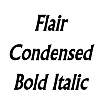 Thumbnail FlairCondensed BoldItalic