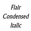 Thumbnail FlairCondensed Italic