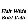 Thumbnail FlairWide BoldItalic