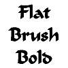 Thumbnail FlatBrush Bold Thumbnail FlatBrush Bold