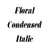Thumbnail FloralCondensed Italic