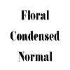 Thumbnail FloralCondensed Normal
